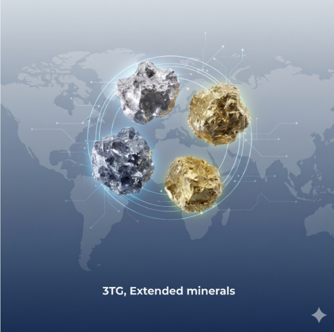 3TG, Extended minerals